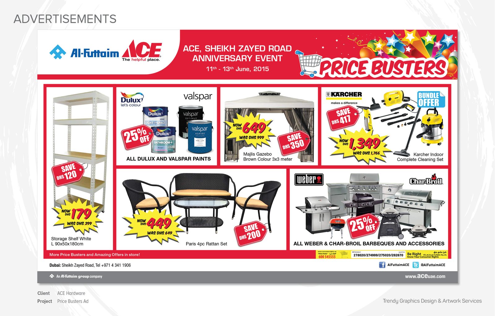 ACE Hardware Price Busters Ad