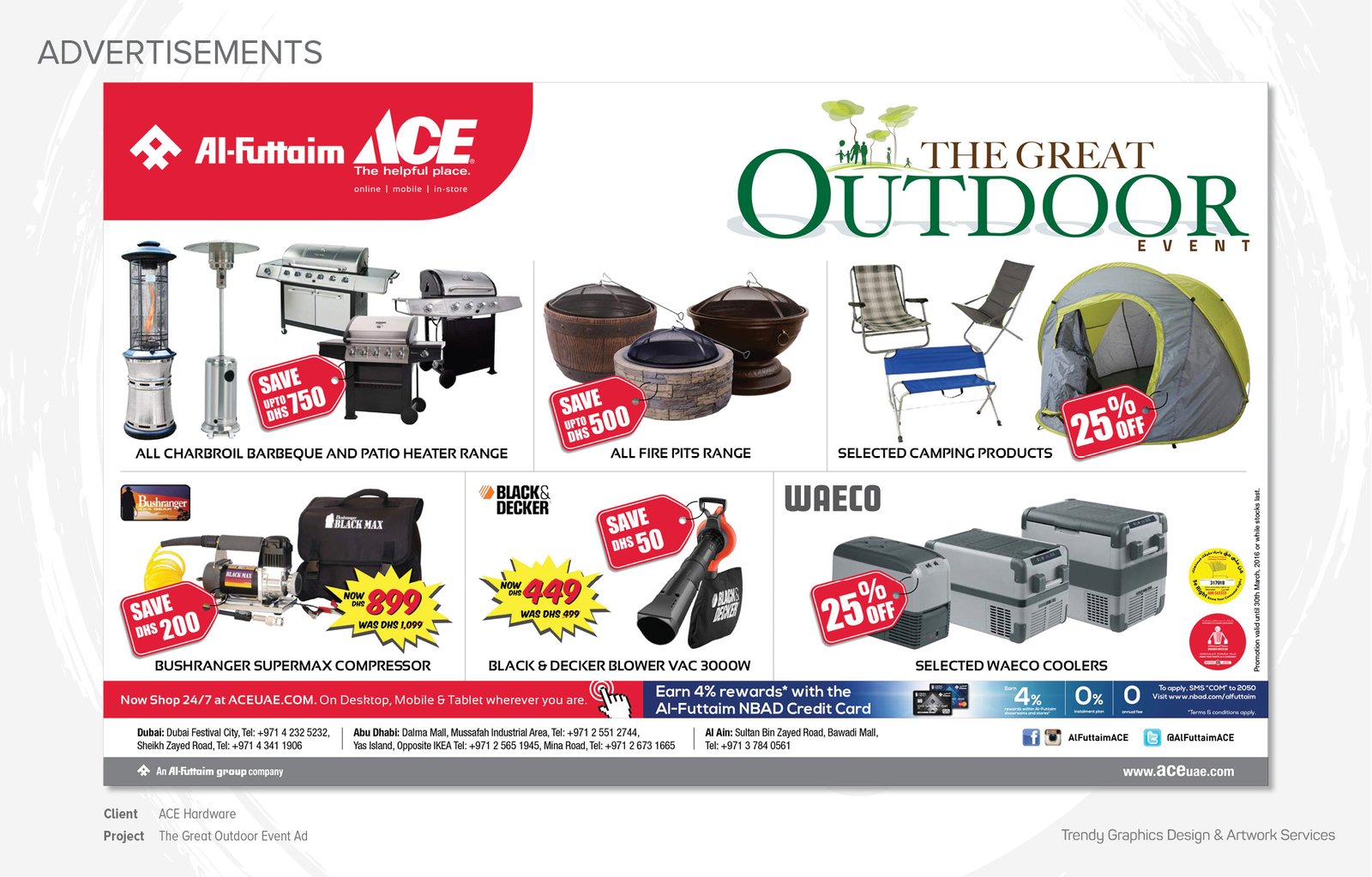 ACE Hardware – The Great Outdoor Event Ad