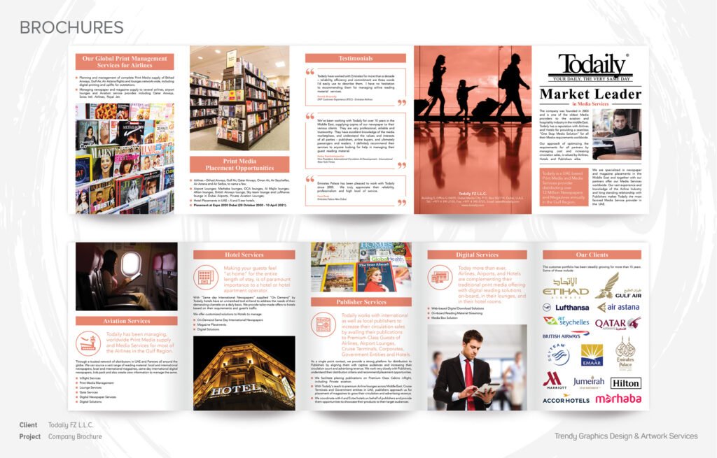 Todaily – Company Brochure