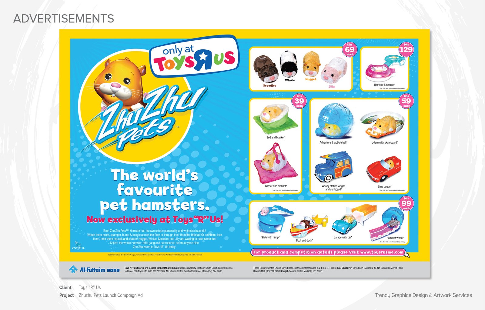 Toys “R” Us – Zhuzhu Pets Launch Campaign Ad