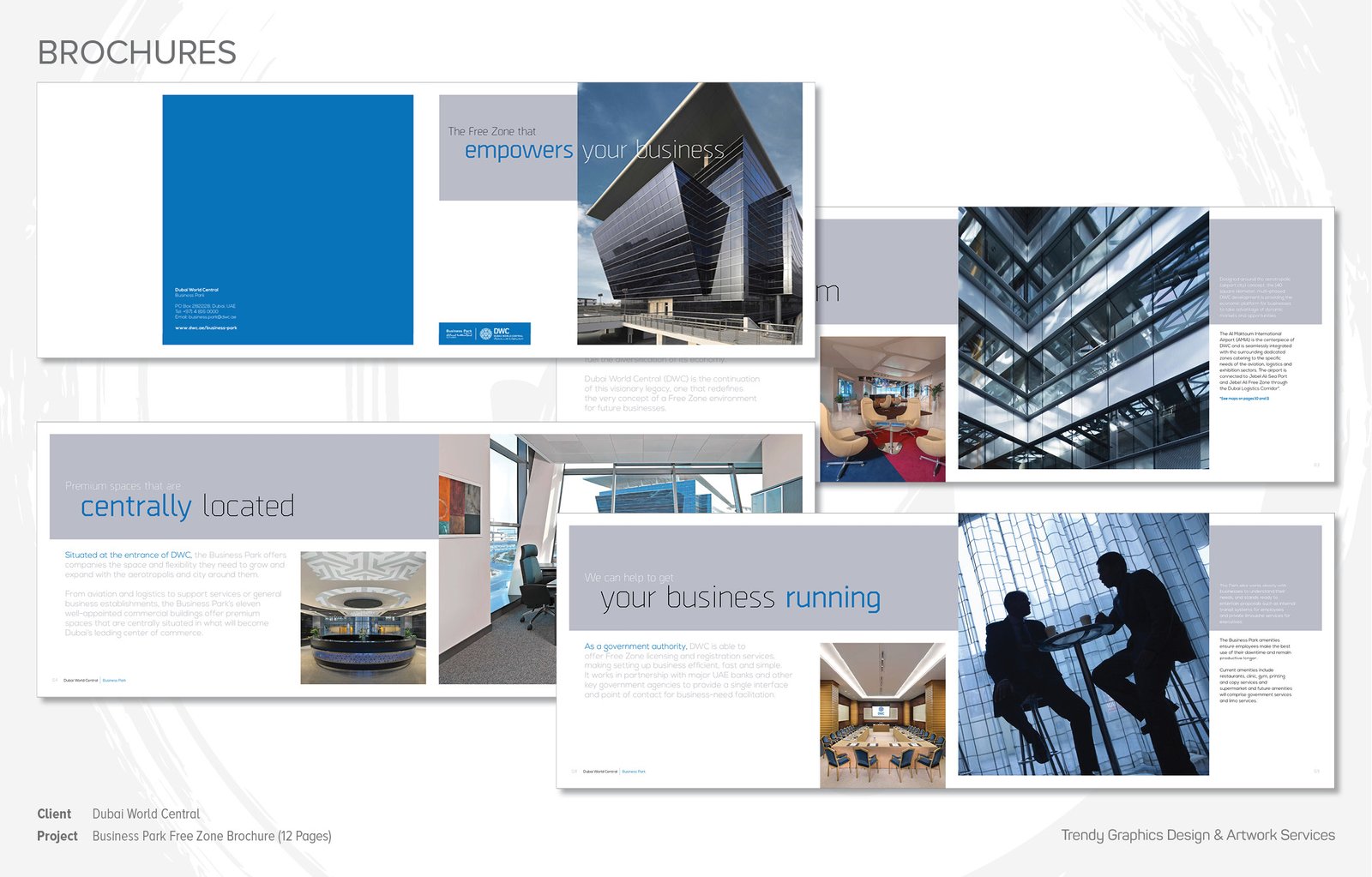 Dubai World Central – Business Park Free Zone Brochure (12 Pages)