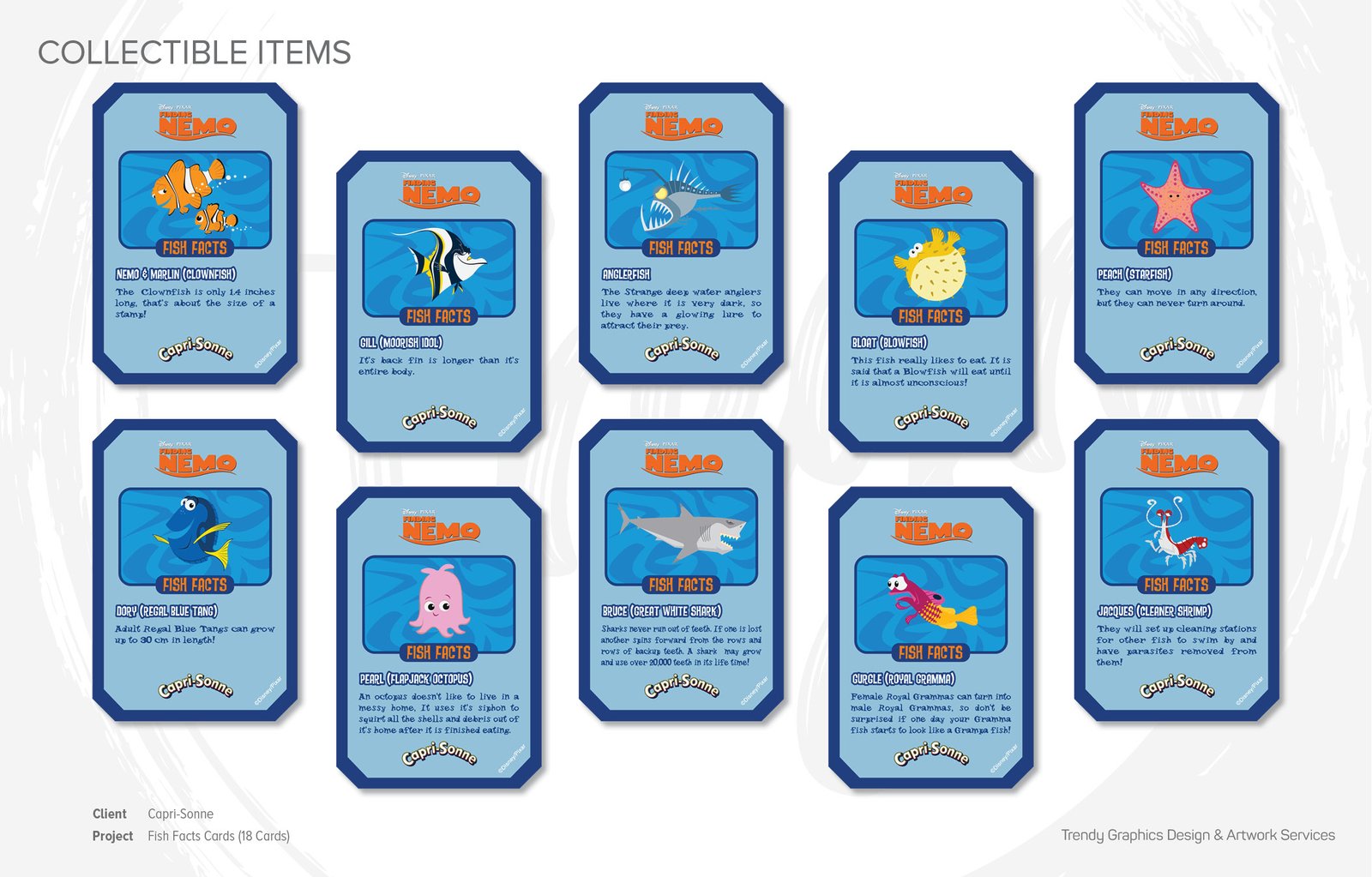 Capri-Sonne – Fish Facts Cards