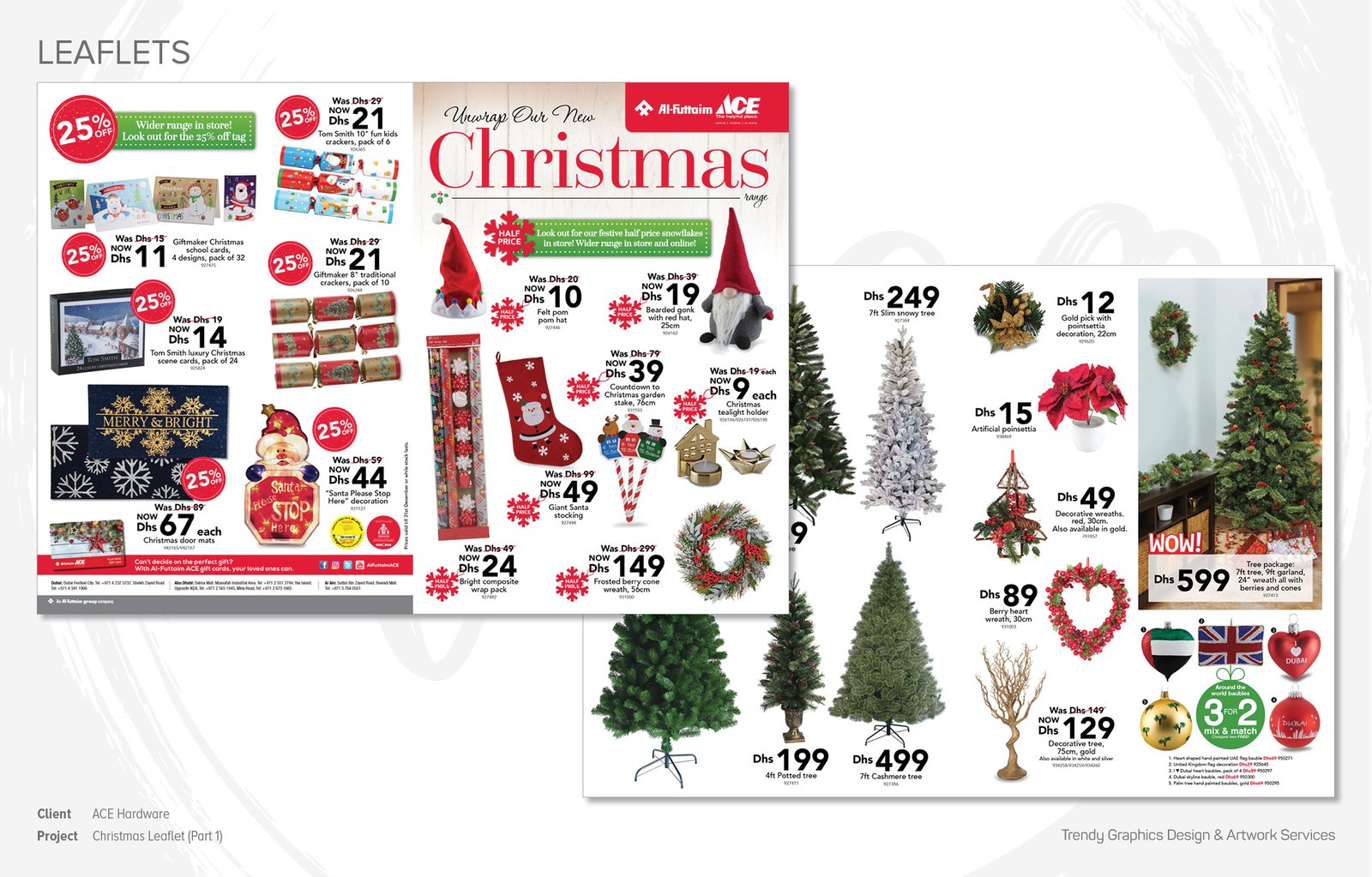 ACE Hardware – Christmas Leaflet (Part 1)