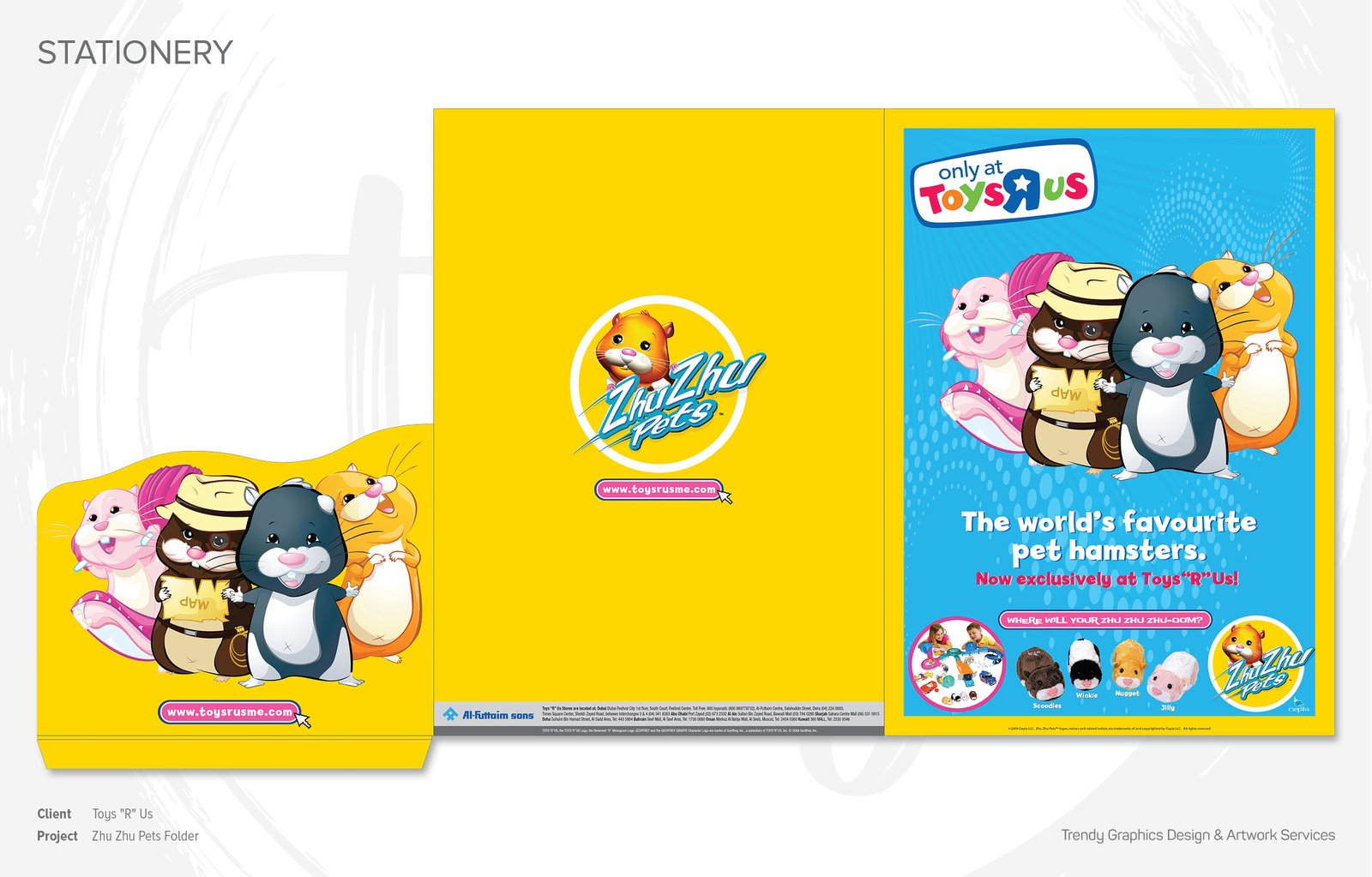 Toys "R" Us – Zhu Zhu Pets Folder