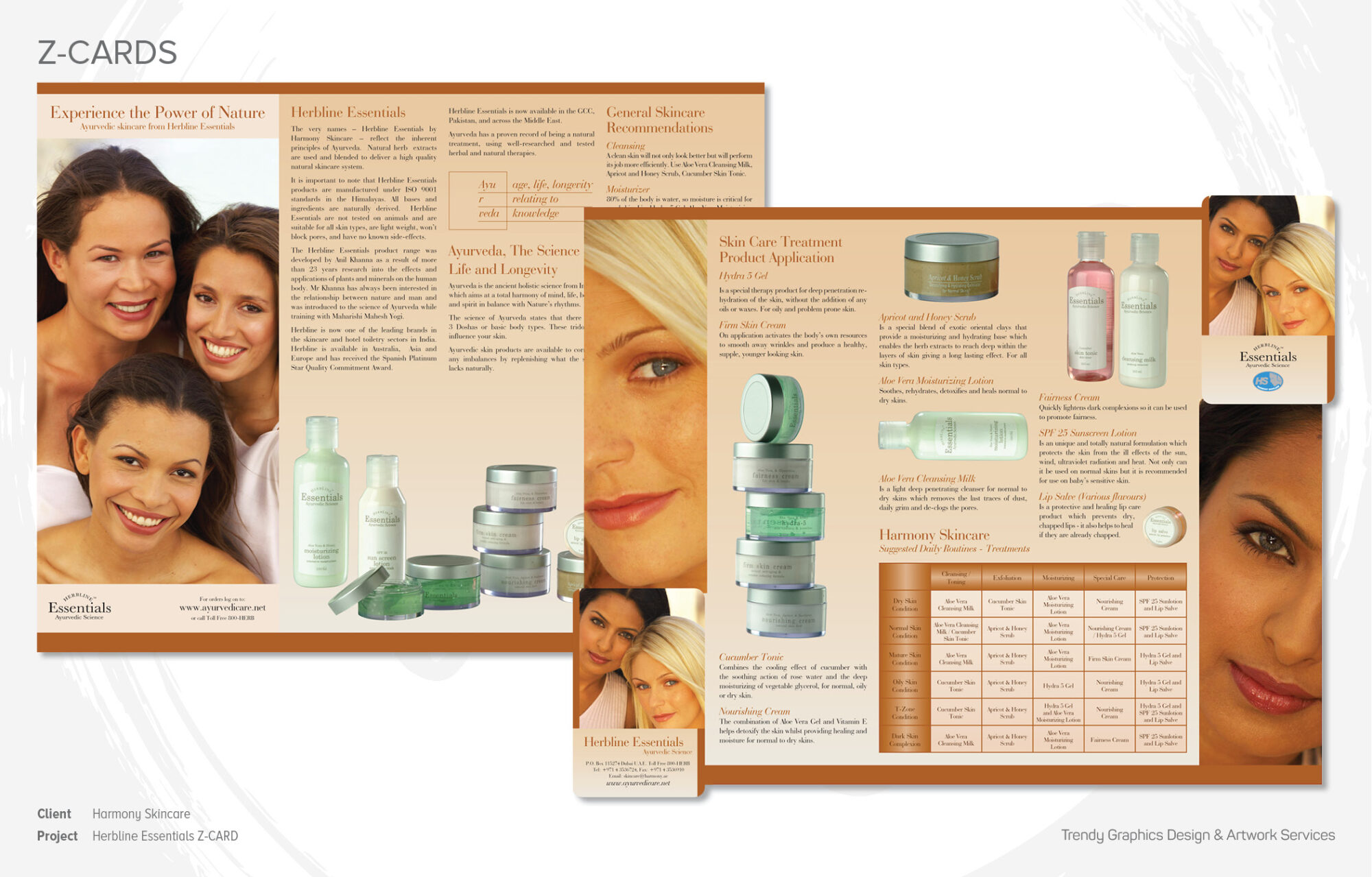 Harmony Skincare – Herbline Essentials Z-CARD