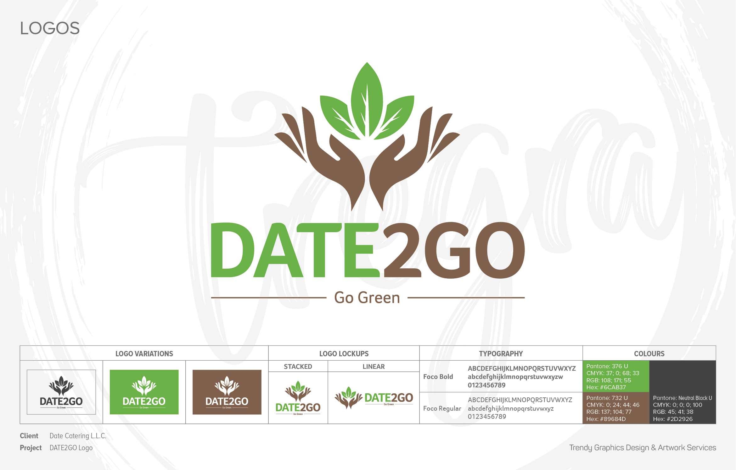 Date Catering L.L.C. – DATE2GO Logo