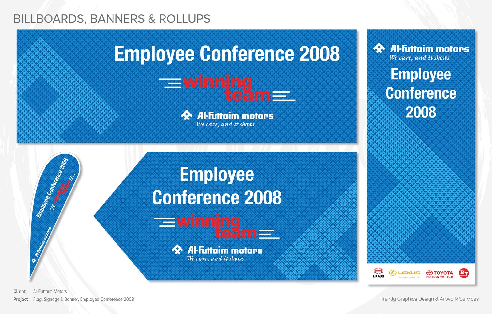 Al-Futtaim Motors – Flag, Signage & Banner, Employee Conference 2008