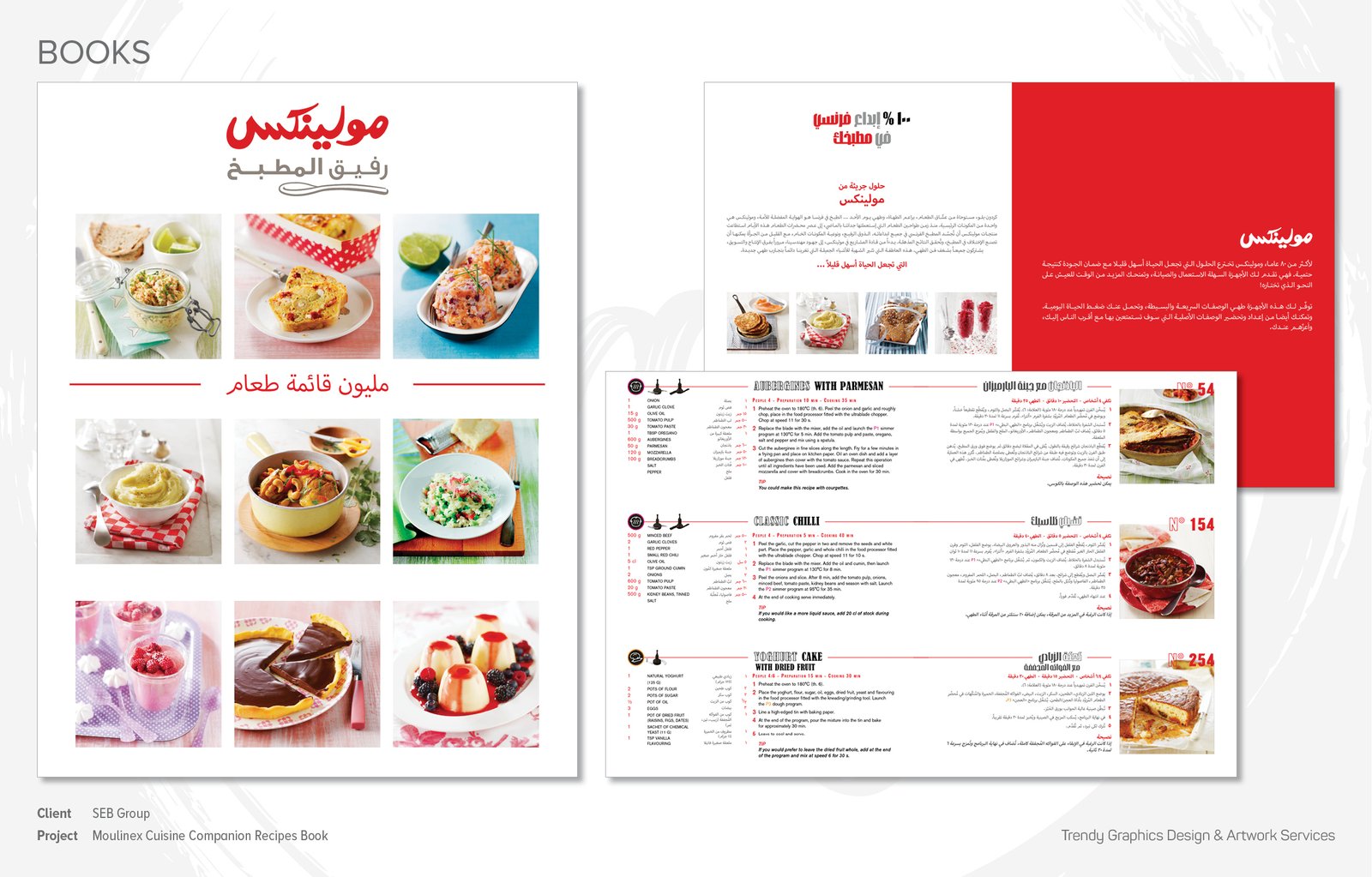 SEB Group – Moulinex Cuisine Companion Recipes Book